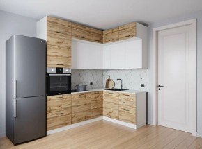 Кухонный гарнитур угловой Лада 2200*1700 (Стол. 26мм) в Игриме - igrim.ok-mebel.com | фото