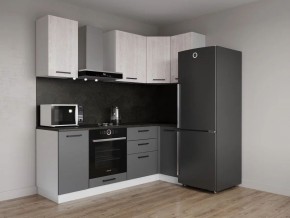 Кухонный гарнитур угловой Санторини 2200*1000 (Стол. 26мм) в Игриме - igrim.ok-mebel.com | фото