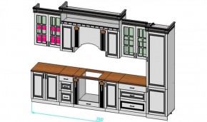 Кухонный гарнитур Верона 3.9 (крем) композиция №2 в Игриме - igrim.ok-mebel.com | фото 6