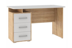 ЛАЙТ 2 Стол компьютерный (1200)  дуб сонома/белый в Игриме - igrim.ok-mebel.com | фото