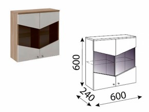 Лимба (гостиная) М09 Шкаф навесной в Игриме - igrim.ok-mebel.com | фото