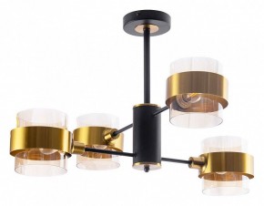 Люстра на штанге Arte Lamp Carlo A8205SP-4BK в Игриме - igrim.ok-mebel.com | фото