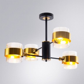 Люстра на штанге Arte Lamp Carlo A8205SP-4BK в Игриме - igrim.ok-mebel.com | фото 2