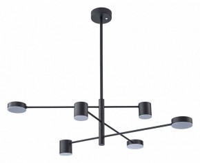Люстра на штанге Arte Lamp Stanley A2476PL-40BK в Игриме - igrim.ok-mebel.com | фото