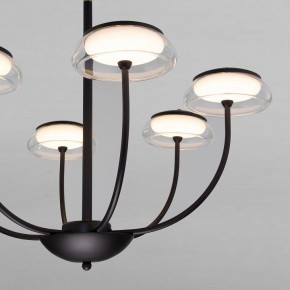 Люстра на штанге Eurosvet Fungo 50388 LED черный в Игриме - igrim.ok-mebel.com | фото 5