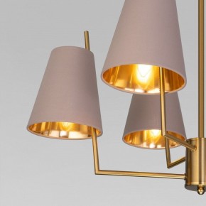 Люстра на штанге Eurosvet Topanga 60173/6 латунь в Игриме - igrim.ok-mebel.com | фото 6