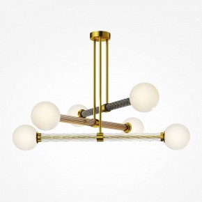 Люстра на штанге Maytoni Teatro MOD287PL-06BS в Игриме - igrim.ok-mebel.com | фото 2