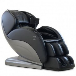 Массажное кресло PS6500 черно-серебряное в Игриме - igrim.ok-mebel.com | фото