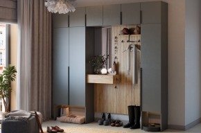 МЕБЕЛЬСОН К11 Прихожая (графит) в Игриме - igrim.ok-mebel.com | фото