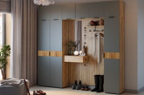 МЕБЕЛЬСОН К12 Прихожая (графит) в Игриме - igrim.ok-mebel.com | фото
