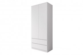 МОРИ МШ 900.2 Шкаф с 2мя дв и 2мя ящ. (белый) в Игриме - igrim.ok-mebel.com | фото