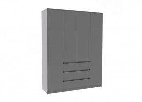 МОРИ МШ 1600.1 Шкаф (графит) в Игриме - igrim.ok-mebel.com | фото 2