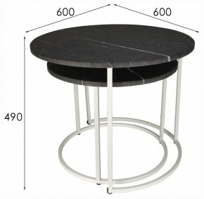 Набор из 2 столов журнальных МеталлАрт М001 в Игриме - igrim.ok-mebel.com | фото 13