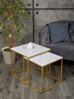 Набор из 2 столов журнальных МеталлАрт М002 в Игриме - igrim.ok-mebel.com | фото 11