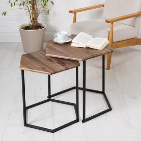 Набор из 2 столов журнальных МеталлАрт М003 в Игриме - igrim.ok-mebel.com | фото 10