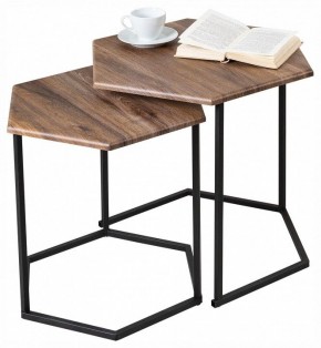 Набор из 2 столов журнальных МеталлАрт М003 в Игриме - igrim.ok-mebel.com | фото 3