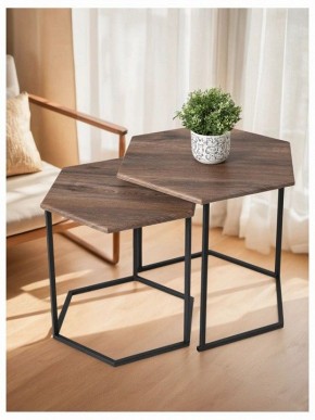 Набор из 2 столов журнальных МеталлАрт М003 в Игриме - igrim.ok-mebel.com | фото 7
