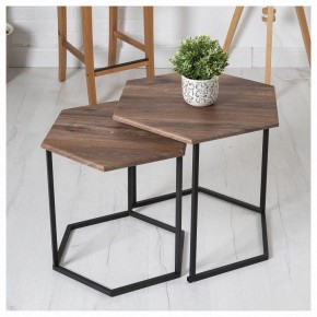 Набор из 2 столов журнальных МеталлАрт М003 в Игриме - igrim.ok-mebel.com | фото 8