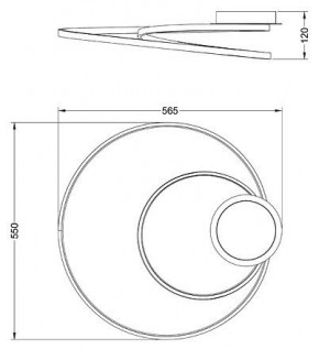 Накладной светильник Arte Lamp Millo A3893PL-30BK в Игриме - igrim.ok-mebel.com | фото 2