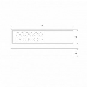 Накладной светильник Elektrostandard Tend a068849 в Игриме - igrim.ok-mebel.com | фото 3