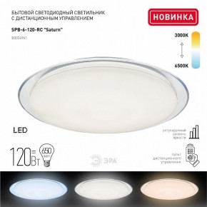 Накладной светильник Эра Классик SPB-6-120-RC Saturn (С) в Игриме - igrim.ok-mebel.com | фото 3