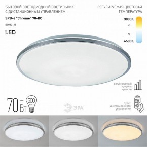 Накладной светильник Эра Классик SPB-6-70-RC Chrome в Игриме - igrim.ok-mebel.com | фото 2