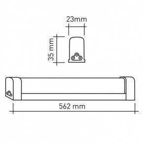 Накладной светильник Эра  LLED-04-0-40K-008 в Игриме - igrim.ok-mebel.com | фото 2