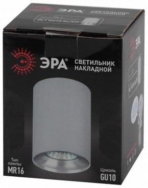 Накладной светильник Эра  OL1 GU10 SL/CH в Игриме - igrim.ok-mebel.com | фото 8