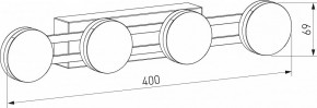 Накладной светильник Eurosvet Tapioca 90332/4 черный в Игриме - igrim.ok-mebel.com | фото 4