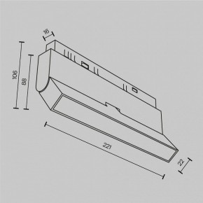 Накладной светильник Maytoni Basis Rot TR036-2-12W2.7K-B в Игриме - igrim.ok-mebel.com | фото 7