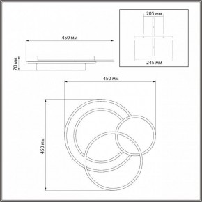 Накладной светильник Sonex Pine 7735/80L в Игриме - igrim.ok-mebel.com | фото 10