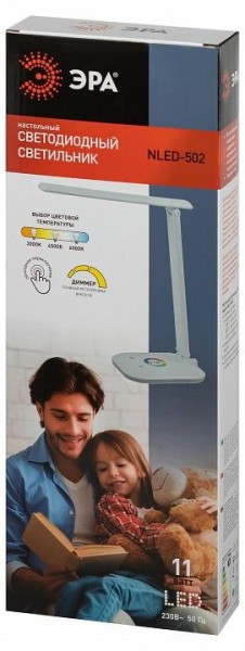 Настольная лампа офисная Эра  NLED-502-11W-W в Игриме - igrim.ok-mebel.com | фото 6