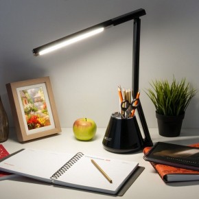 Настольная лампа офисная Eurosvet Office 80421/1 черный 8W в Игриме - igrim.ok-mebel.com | фото