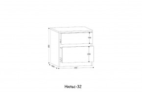 НИЛЬС - 32 Тумба в Игриме - igrim.ok-mebel.com | фото 2