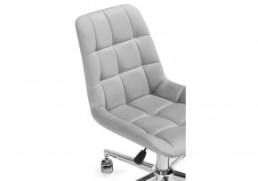 Офисное кресло Честер светло-серый / хром в Игриме - igrim.ok-mebel.com | фото 10
