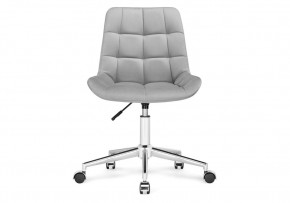 Офисное кресло Честер светло-серый / хром в Игриме - igrim.ok-mebel.com | фото 3