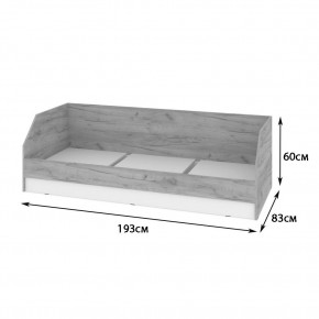 ОЛИВИЯ Детская (модульная) дуб серый/белый в Игриме - igrim.ok-mebel.com | фото 14