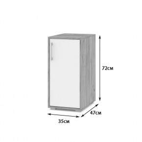 ОЛИВИЯ Детская (модульная) дуб серый/белый в Игриме - igrim.ok-mebel.com | фото 8