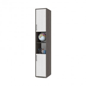 ОЛИВИЯ О11 Шкаф-пенал (анкор темный/анкор светлый) в Игриме - igrim.ok-mebel.com | фото