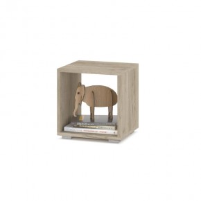 ОЛИВИЯ О51 Стеллаж (дуб крафт серый) в Игриме - igrim.ok-mebel.com | фото
