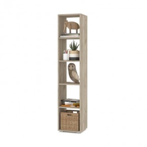 ОЛИВИЯ О55 Стеллаж (дуб крафт серый) в Игриме - igrim.ok-mebel.com | фото