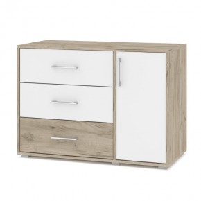 ОЛИВИЯ О63 Комод (дуб серый/белый) в Игриме - igrim.ok-mebel.com | фото