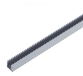 Планка торцевая "П" 4 мм для стеновой панели (алюминий) в Игриме - igrim.ok-mebel.com | фото