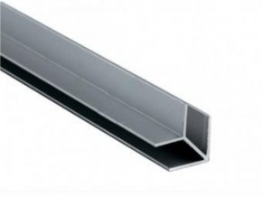 Планка угловая "W" 4 мм для стеновой панели (алюминий) в Игриме - igrim.ok-mebel.com | фото 1