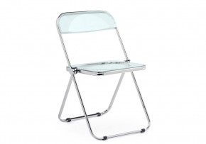Пластиковый стул Fold складной clear gray-blue в Игриме - igrim.ok-mebel.com | фото