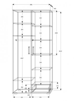 Подростковая Юпитер (модульная) в Игриме - igrim.ok-mebel.com | фото 25