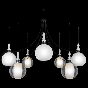 Подвесная люстра 33 идеи M66TW PND182.07.17CH.003BL-M66TW в Игриме - igrim.ok-mebel.com | фото 2