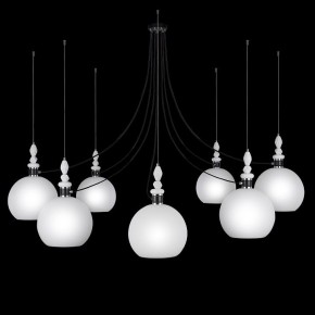 Подвесная люстра 33 идеи S37WH PND182.07.17CH.003BL-S37WH в Игриме - igrim.ok-mebel.com | фото 4