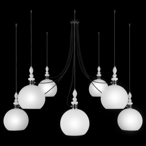 Подвесная люстра 33 идеи S37WH PND182.07.17CH.003BL-S37WH в Игриме - igrim.ok-mebel.com | фото 6