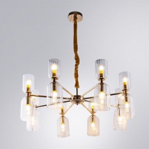 Подвесная люстра Arte Lamp Charm A1623LM-16GO в Игриме - igrim.ok-mebel.com | фото 3